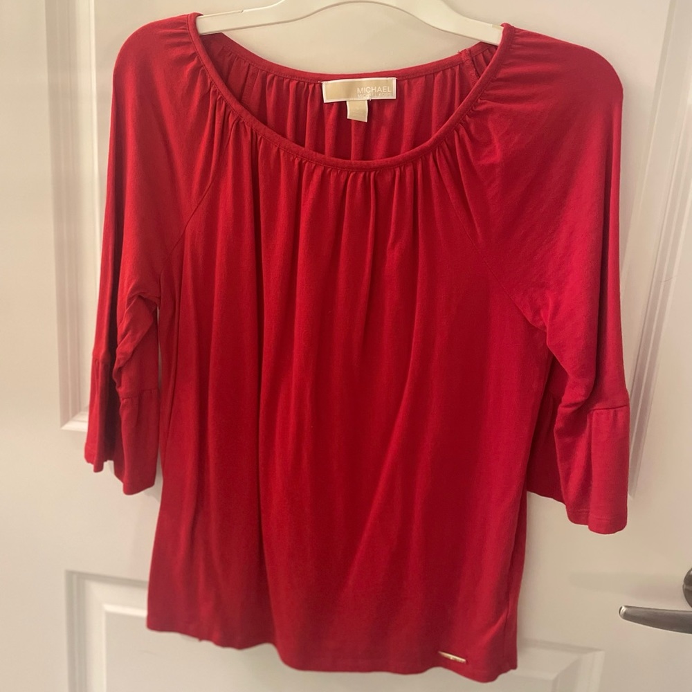 Michael kors womens 3/4 bell sleeves (small)